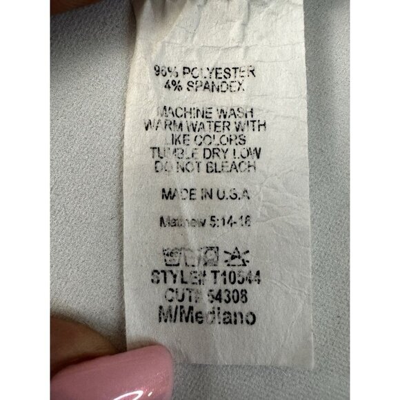 Womens Y2K Cherry Print Coquette Bodysuit M White Sleeveless Cute Summer Tank - Picture 4 of 7